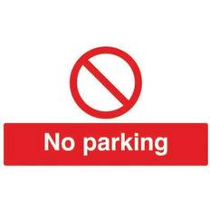 Red Workplace Signs Safety Sign No Parking 300x500mm ML01929R SR11191