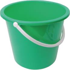 Cleaning Equipment & Cleaning Agents Robert Scott Jantex Round Plastic Bucket Green 10Ltr [CD806]