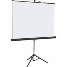 Portable (Stand) Projector Screens Bi-Office Portable Tripod Projection Screen 1750x1750mm Black Border