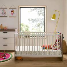 CuddleCo Enzo 2 Piece Nursery Set Truffle Oak &