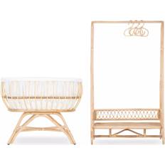 CuddleCo Aria Crib & Clothes Rail Nursery Furniture Set