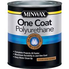 One Coat Polyurethane Clear Semi-gloss Water-based