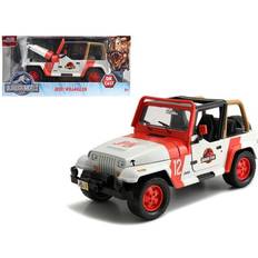 Jada Jeeps Jada 1992 Jeep Wrangler Jurassic World Movie 1/24 Diecast Model Car By