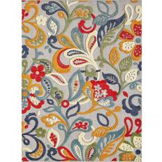 KAS Rugs Calla Ivory/Multi Leila White, Multicolour