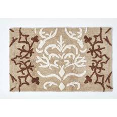 Homescapes Bath Mat Bath Brown, Beige, Natural