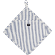 Lexington Icons Striped Pot Holders Blue, White