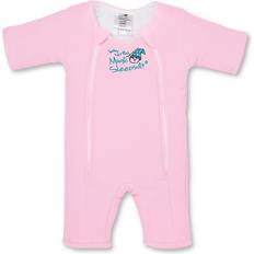 Baby Merlin Size 3-6M Microfleece Sleepsuit Wearable Blanket In Pink Pink 3-6 Months