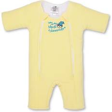 Baby Merlin Size 3-6M Microfleece Sleepsuit Wearable Blanket In Yellow Yellow 3-6 Months