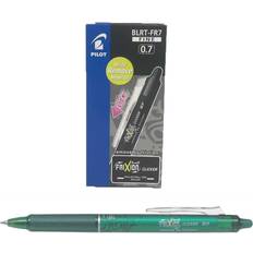 Green Ballpoint Pens Pilot FriXion Click Retractable Erasable Rollerball Pen Green Fine Pack of 12