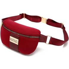 Badgley Mischka Sage Travel Fanny Pack Burgundy, Red