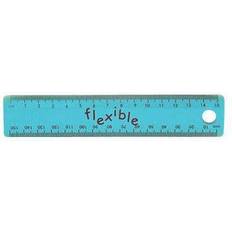 Helix Linjal Flexible, plast, 15cm 12st