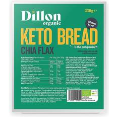 Organic Keto Gluten Free Bread Chia Flax