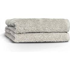 The Linen Yard Loft Woven Combed Cotton 2 Dishcloth Grey