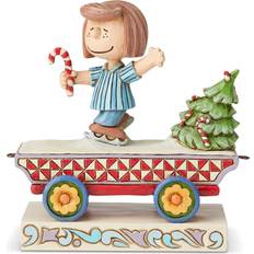 Peanuts Peppermint Patty Train Skating Shenanigans Figurine