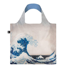 Green Totes & Shopping Bags LOQI Bags Museum Collection Katsushika Hokusai The Great Wave Recycled Bag 1 Stk