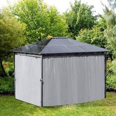 OutSunny 3.6 3m Hardtop Gazebo for Garden Party