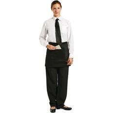 Chef Works Short Bistro Apron Black