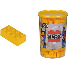 Simba Building Games Simba BLOX Bricks in Box Gul 104118898