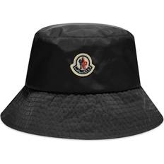 Moncler Hats Moncler Logo Bucket Hat - Black