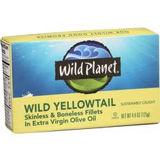 Wild Planet Yellowtail Fillets In Organic Extra Virgin Olive 12x4.37 OZ