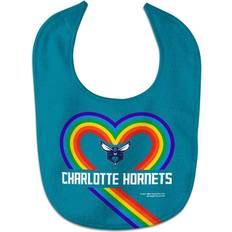 WinCraft Newborn & Infant Charlotte Hornets Rainbow Baby Bib