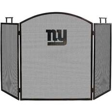 Imperial New York Giants Fireplace Screen, Black