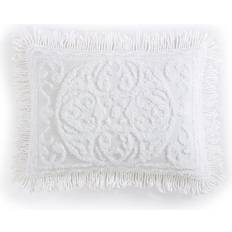 Beatrice Home Fashions Chenille, Standard Sham Pillow Case White