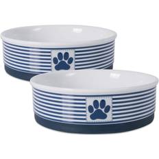 Zingz & Thingz Dry Paw Patch Ceramic Pet Collection, Large Nautical