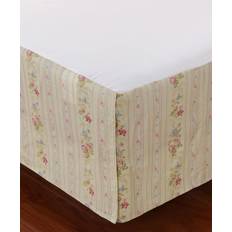 Greenland Home Fashions Bedskirts Cream Valance Sheet White, Pink, Multicolour