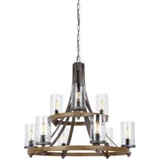 Generation Lighting Angelo 9-Light Distressed Pendant Lamp