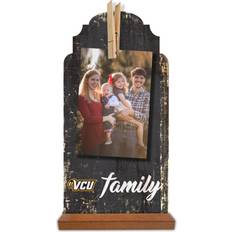 Fan Creations VCU Family Clothespin Sign Framed Art