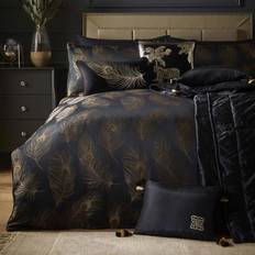 Laurence Llewelyn-Bowen Dandy Duvet Cover Black, Gold, Blue