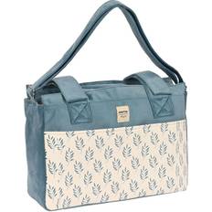 Safta Diaper Changing Bag Leaves Turquoise (46 x 26 x 15 cm)