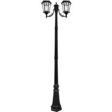 Gama Sonic Victorian Bulb 87-in H Lamp Post