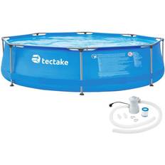 Tectake Freestanding Pools tectake Round Pool with Pump 3x0.76m