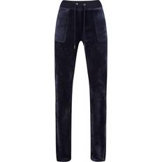 Juicy Couture S Trousers Juicy Couture Classic Velour Del Ray Pant - Night Sky