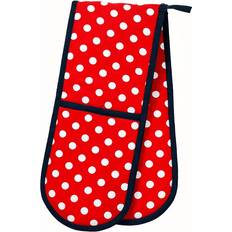 Dexam Polka Double Pot Holders Red