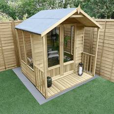 Forest Garden Oakley 6x6ft Overlap Apex Summerhouse