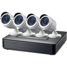 Accessories for Surveillance Cameras LevelOne DSK-4001 4-kanal CCTV Kit DVR/4xkamera