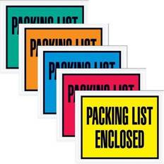 Tape Logic PL428 10 x 12 in. 2 Mil Poly Yellow Packing List Enclosed Envelopes