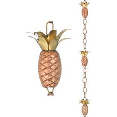 Good Directions Pineapple Rain Chain Pure Copper