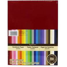 Cardstock Paper Essentials 20 Colors