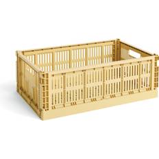 Yellow Boxes & Baskets Hay Colour Crates L Storage Box