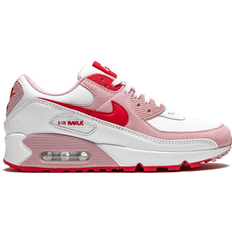 Nike Air Max 90 W - White/University Red/Tulip Pink