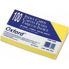 Oxford Pendaflex 7320CAN Unruled Index Cards, 3