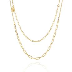 Sif Jakobs Chain Dove Necklace - Gold