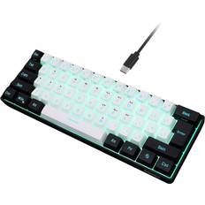 Gaming Keyboards - Membrane Snpurdiri 60% Wired Gaming Keyboard (English)