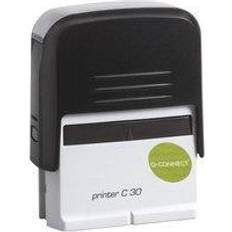Q-CONNECT Voucher for Custom Self-Inking Stamp 35x12mm KF02110