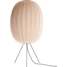 Orange Floor Lamps Made by Hand Knit-Wit High Oval Floor Lamp 130cm