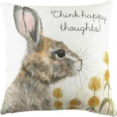 Evans Lichfield Woodland Hare Thoughts Cushion Cover Multicolour